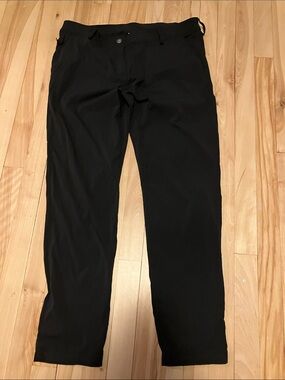 Salomon Black Women's Nylon Stretch Pants